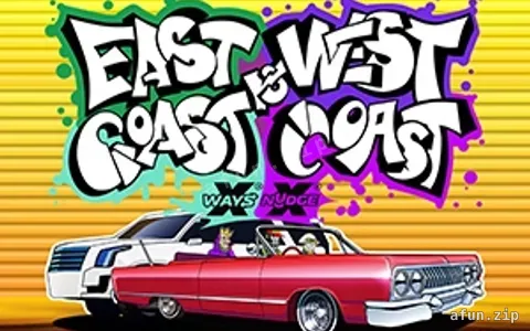 East Coast vs West Coast — slot do cassino Afun Bet BR para o Brasil