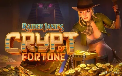 A Cripta da Fortuna de Raider Jane — slot do cassino Afun Bet BR para o Brasil
